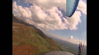 2014 July Paragliding Hovden Oppdal gopro