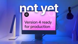 Elementor Atomic Editor V4 Beta Ready for Production?