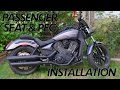 Victory Octane - Passenger Seat and Peg Installation Guide