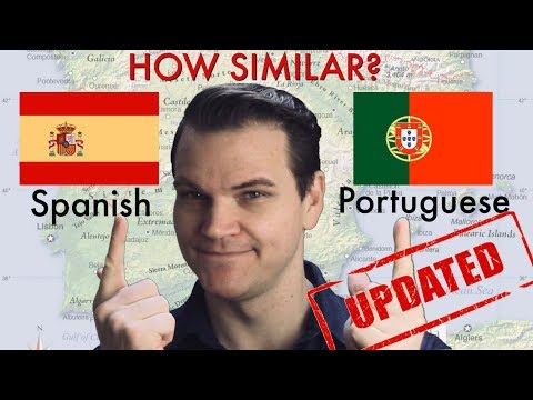 Video: Vim li cas cov neeg Portuguese tsis hais lus Spanish?