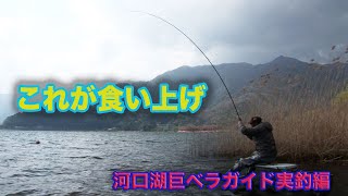 棚網久 河口湖巨ベラガイド実釣編 Giant Japanese crucian carp