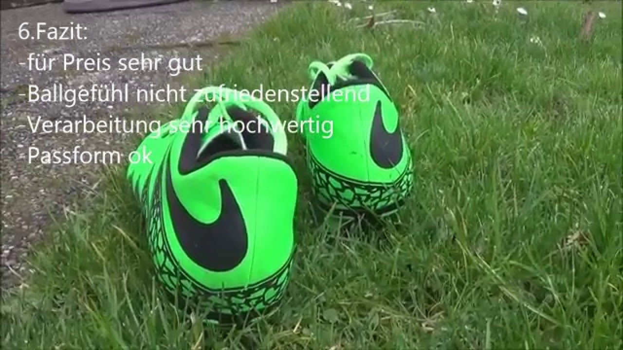 Schuhreview Nike Hypervenom Phantom II FG by FootballFriendzTV