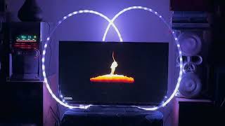 P6 Rings AV Behind Rainbow Fire Meditation