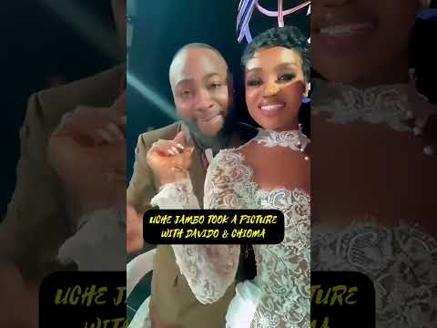 UCHE JAMBO TOOK A PICTURE WITH CHIVIDO 