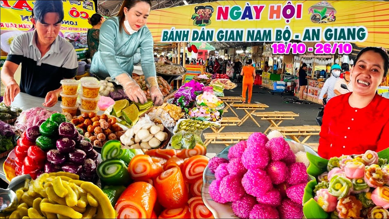 1035 Второй фестиваль южной традиционной выпечки в Лонгсюэне разразился взрывом: более 300 киоско...