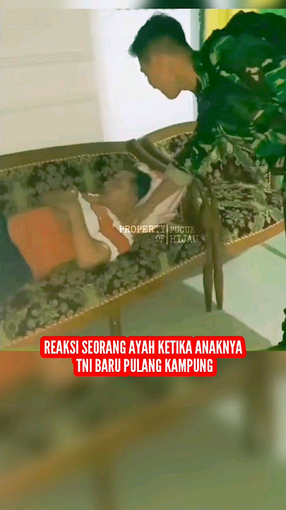 Saat Anggota TNI Pulang Kampung Diam-diam
