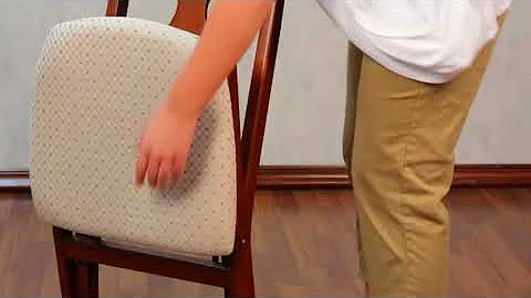 How to Set Up Stakmore Folding Chairs