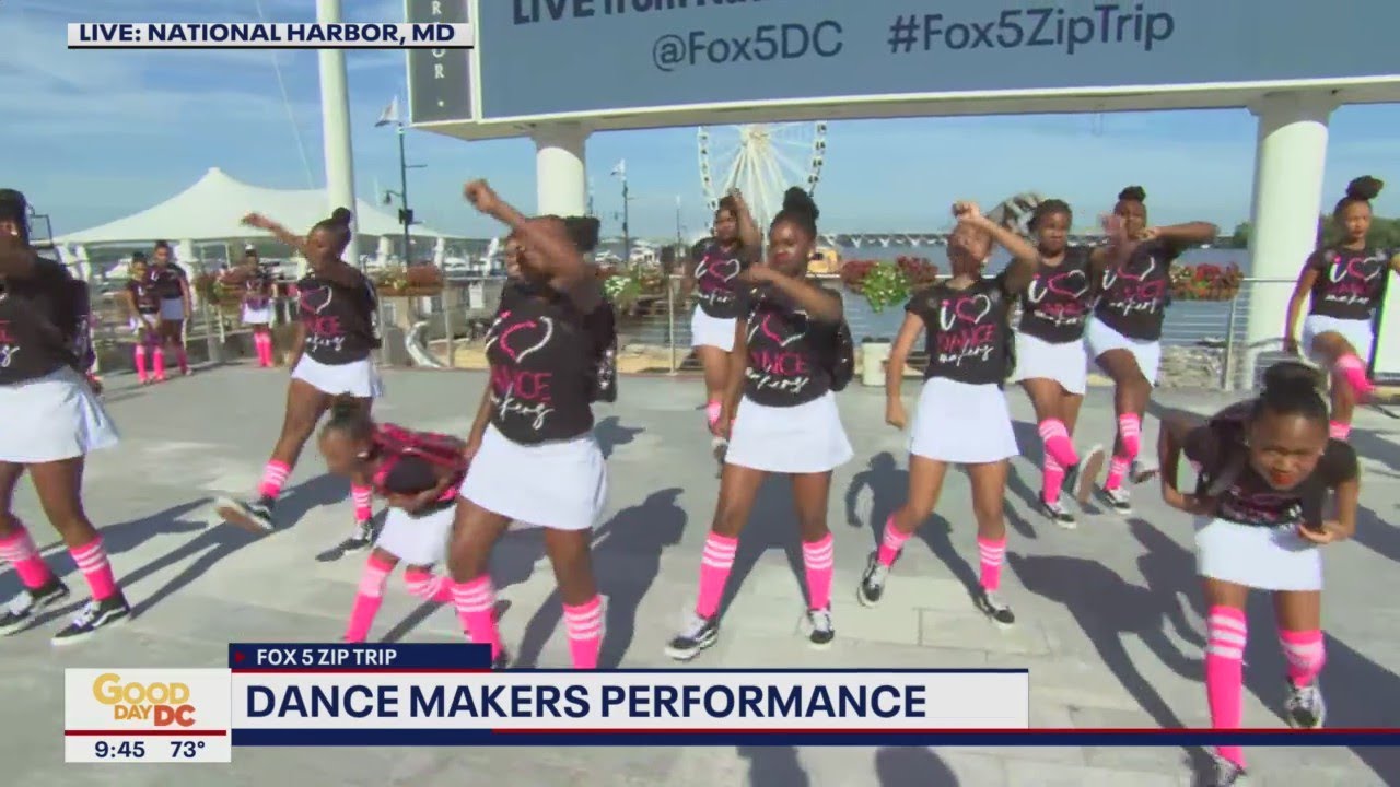 FOX 5 Zip Trip National Harbor Finale Dance Makers YouTube