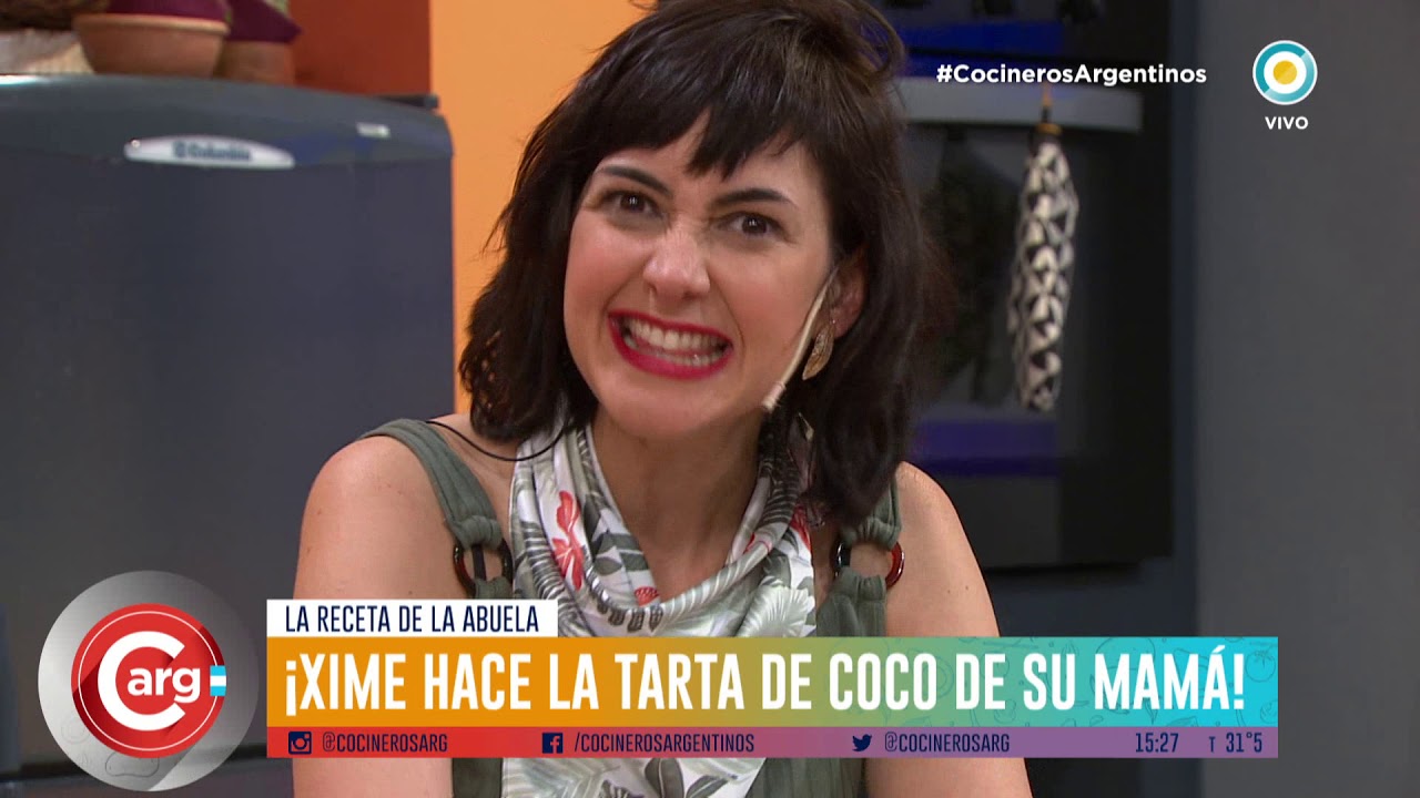 Tarta de coco y dule de leche