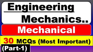 Engineering Mechanics Questions and Answers | Engineering Mechanics MCQ | Engineering Mechanics