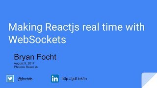 Making Reactjs real time with WebSockets