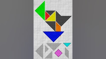 🧩Tangram Puzzle Challenge!🧩[058] #puzzle #TangramChallenge #tangram #brainteaser #braintestsolution