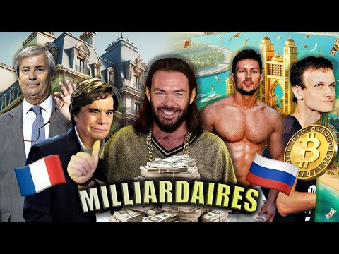MILLIARDAIRES FRANÇAIS VS RUSSES