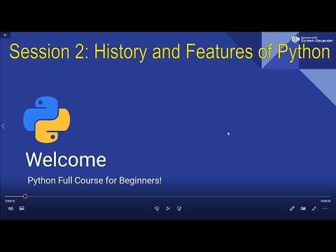 Python for Beginners #2 : History and Features of Python