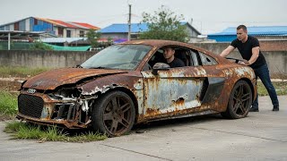 Asmr Car Restoration Full Restoration Of A Audi R8 V10 2016 From Total Disrepair To Looking New