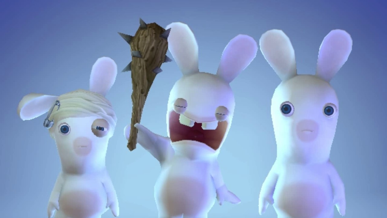 Rabbids appisodes. Bunny man игра. Бешеные кролики ubisoft. Бешеный заяц. Безбашенные супер кролики игра.