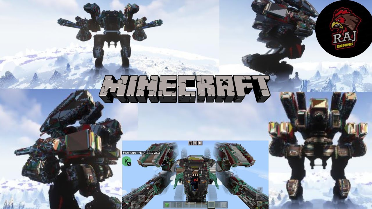 Today We Explore 😍 New Ultra Giant Mek 🥰 In Minecraft Bedrock 🥰 ...
