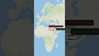 The Rise And Spread Of Islam 7Th10Th Centuries Animated Infographic Map