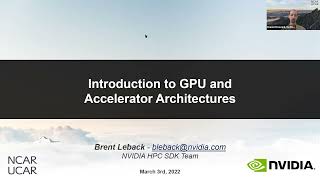 GPU Series: Introduction to GPU and Accelerator Architectures