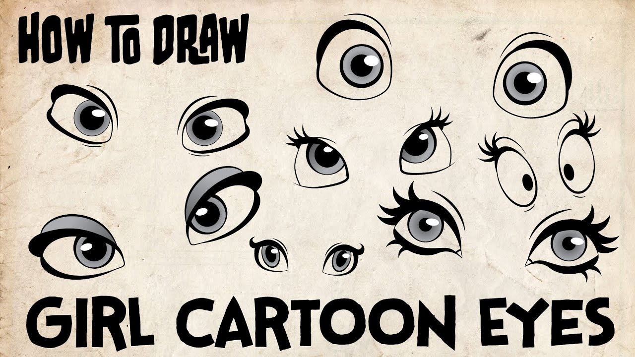 How To Draw Eyes Cartoon - Fannie Top