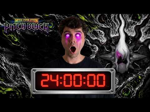 Master Set PITCH BLACK in 24 Hours…or Give It All Away (Pokemon Card Challenge)