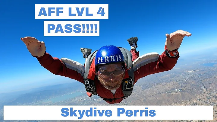 Skydive Perris AFF Level 4 PASS!!!