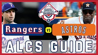 ALCS Preview: Rangers vs. Astros