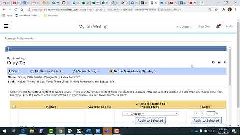Modifying the Path Builder MyLabs Foundational Skills Reading Writing