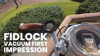 乗せるだけで強力に固定！自転車用スマホホルダーFIDLOCK VACUUMが非常に使いやすかった件　【 Carry Me 】【 一部Insta360 GO2 】