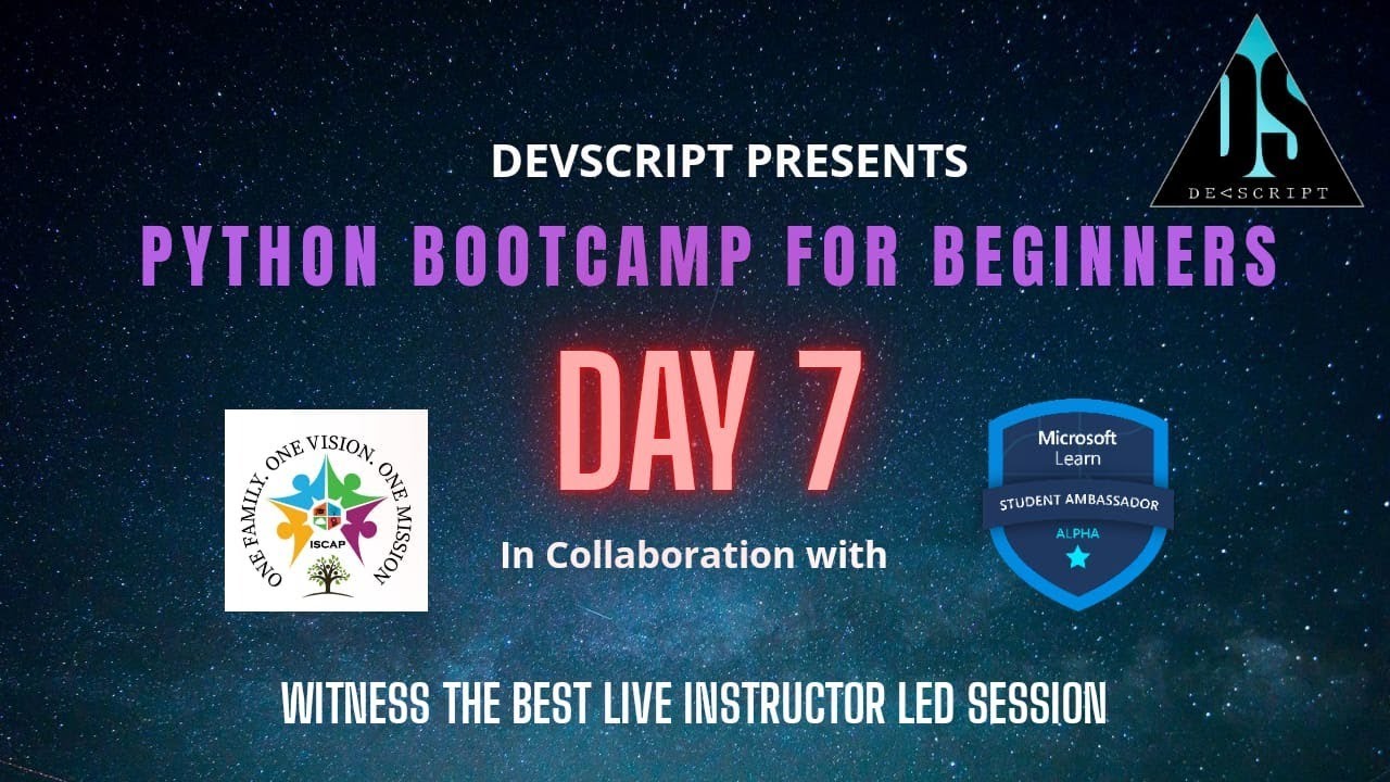 Python BootCamp || DAY 7 || DevScript - YouTube