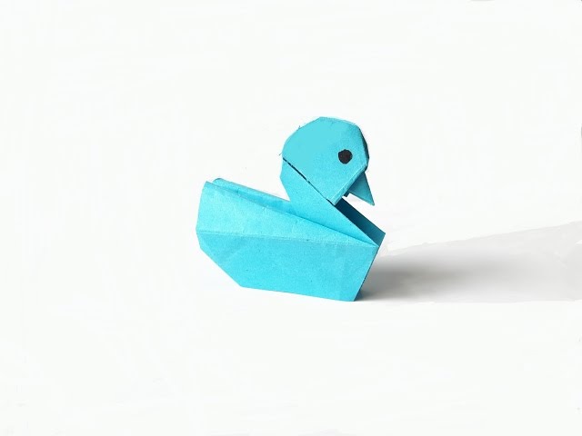 How to Make Paper Duck Step by Step