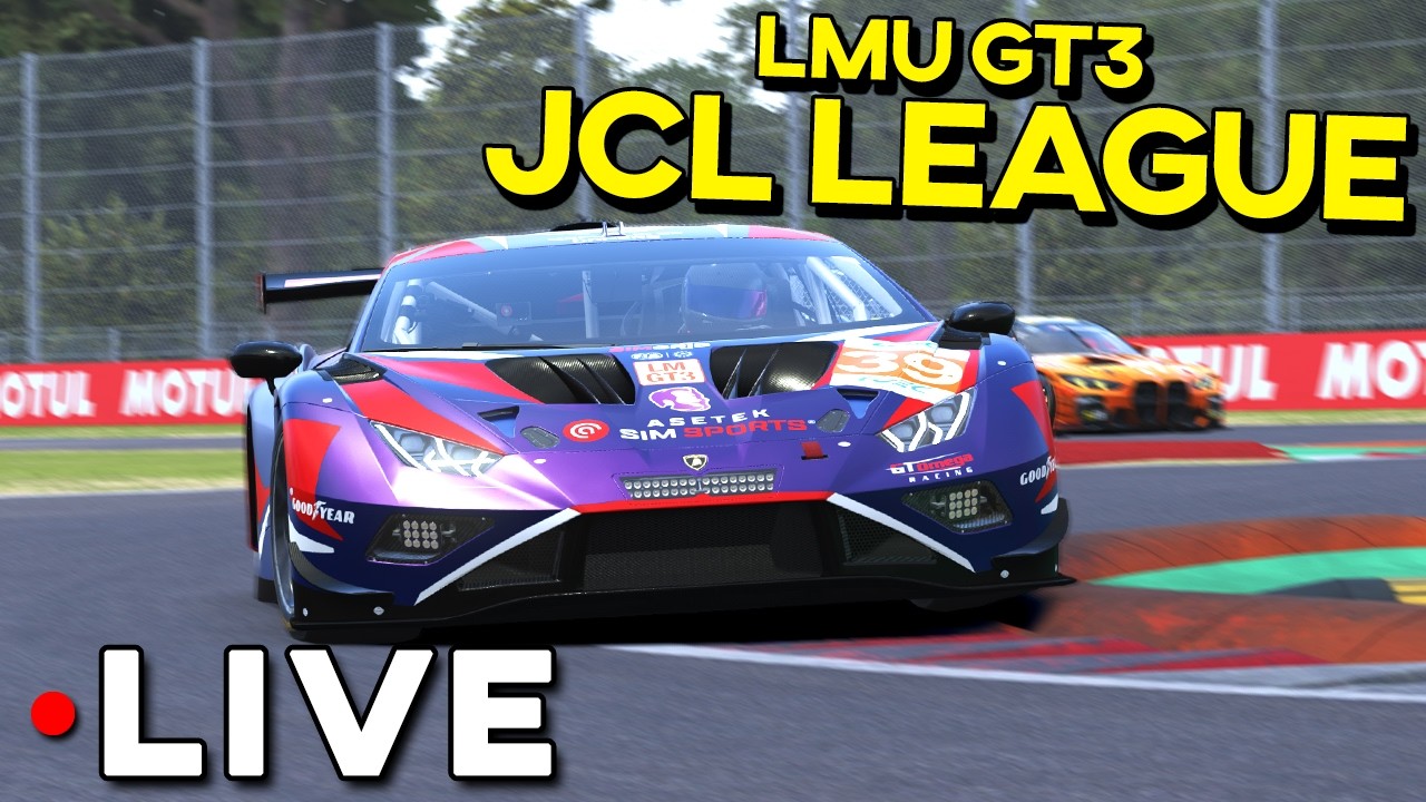 GT3 At Temple of SPEEEEEED - JCL Championship MONZA Stream 40!!!