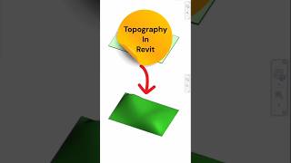 Fastest way to do topography in Revit😍🤩.  #shorts #revit #revittips #tutorial