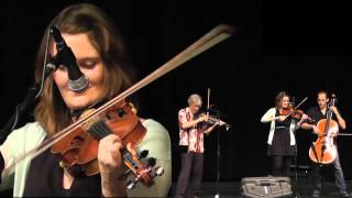 Mike Block String Camp 2013 Saline - Faculty Concert - Bluegrass Mashup - Kimber Ludiker