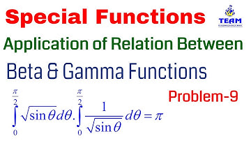 Application of Relationship between beta and gamma function Problem-9