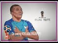 Coloriage Kylian Mbappe Psg