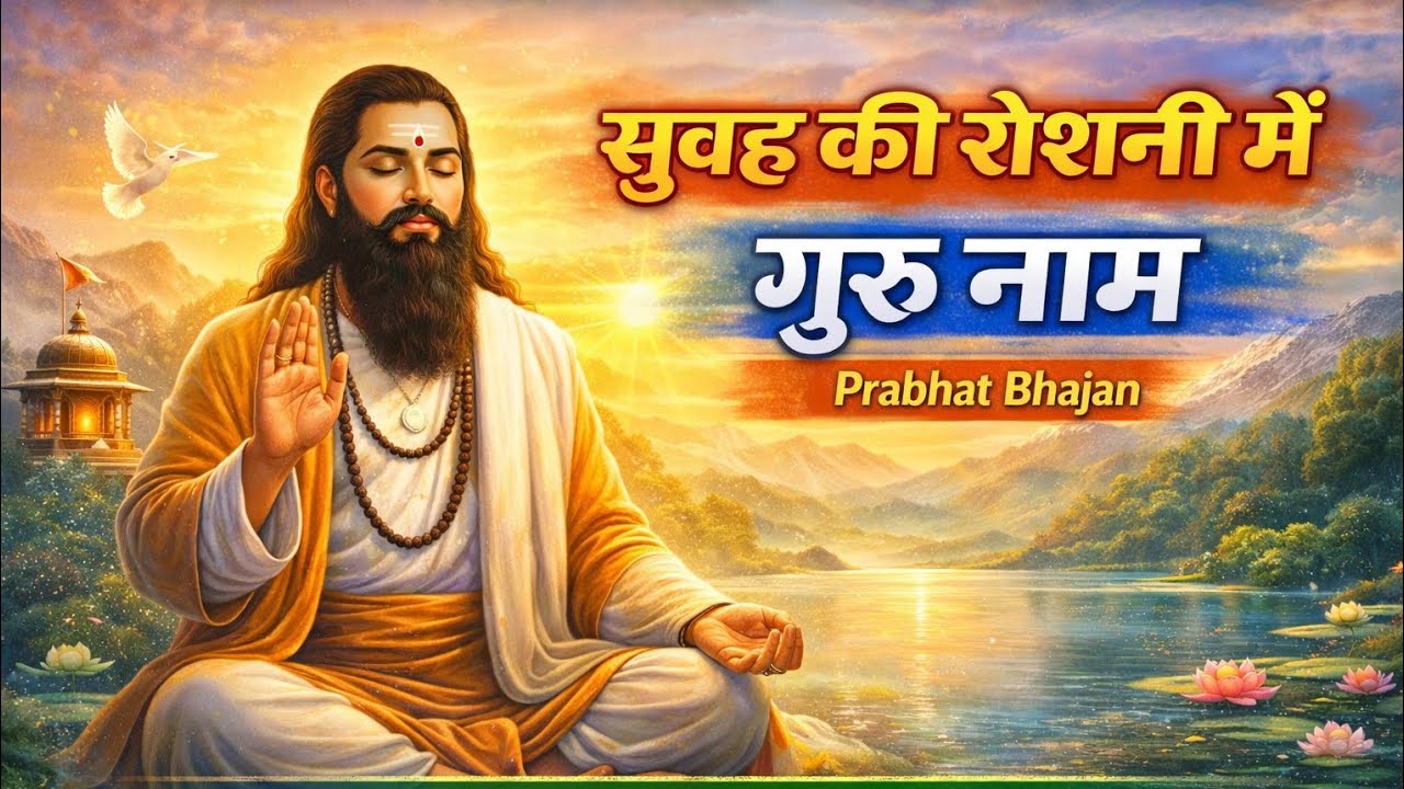 🙏 सुबह की रोशनी में गुरु नाम | प्रभात भजन – गुरु रविदास जी 🙏..
