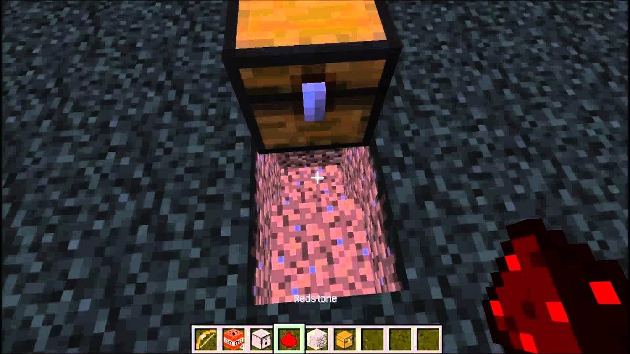Tuto minecraft avec un coffre piégé - YouTube