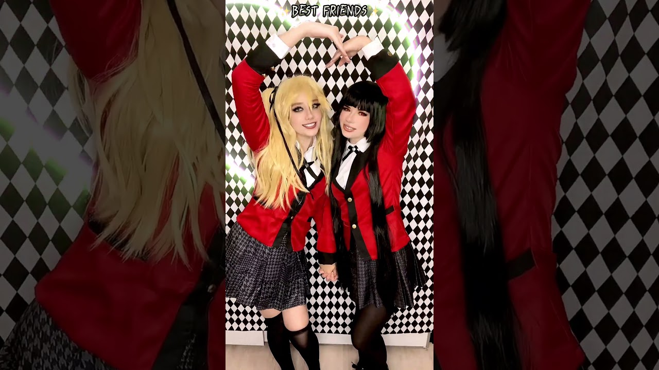 Best Friends #dance | Yumeko Jabami and Mary Saotome (@witchera_) #cosplay | Kakegurui