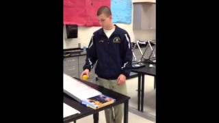 Raleigh Armstrong and Andy Paff projectile motion