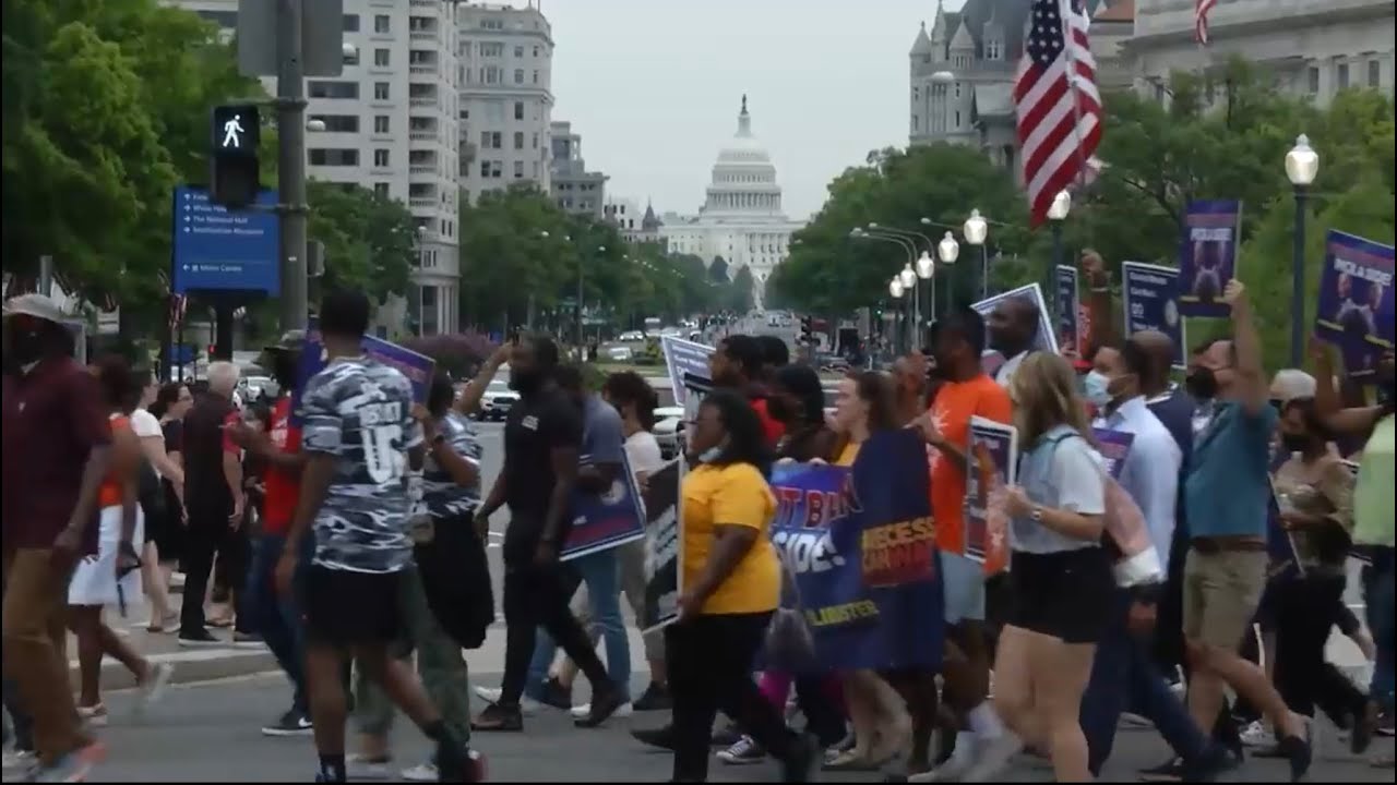 Movement in DC to demand passing of voting rights