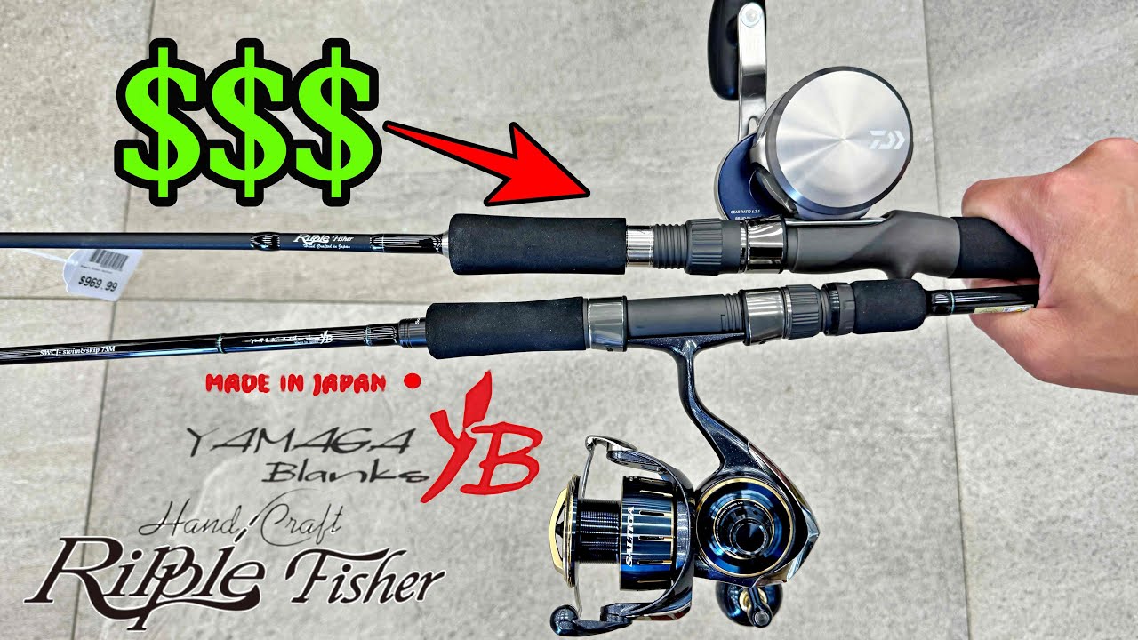 The BEST JAPANESE FISHING Rods on the market? RIPPLE FISHER & YAMAGA 
