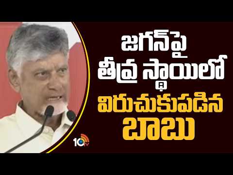 జగన్ పై తీవ్ర స్థాయిలో విరుచుకుపడిన బాబు | AP CM Chandrababu Fires On YS jagan | YSRCP | 10TV