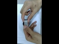 How to adjust the DM360 metal band