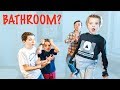 Last to Leave the Bathroom!!  Ohana Boys vs Jake & Ty