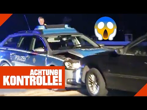 Polizei stoppt Geisterfahrer durch RAMMEN! | Kabel Eins Achtung Kontrolle