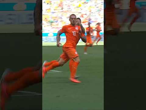 Sneijder’s Late Blast From 2014 #shorts #sneijder #netherlands