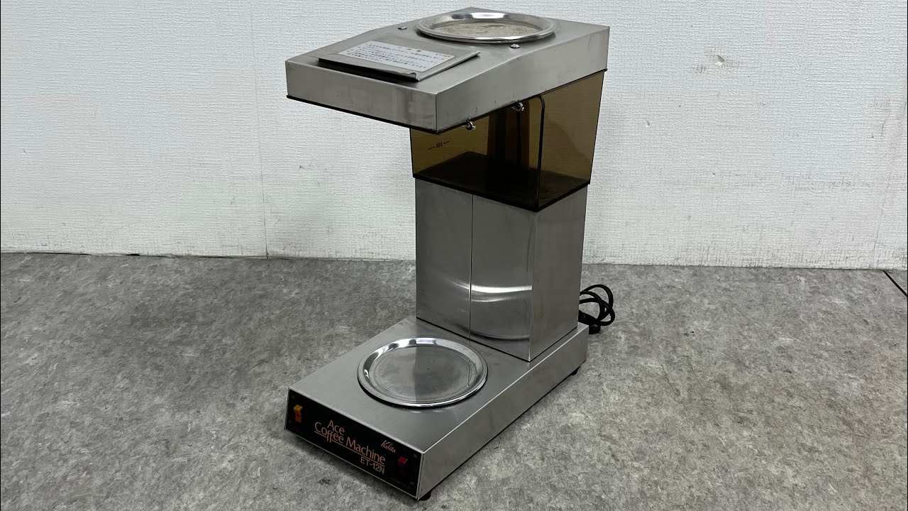 □ Kalita カリタ コーヒーマシン ET-12N 本体のみ デカンタ等付属なし