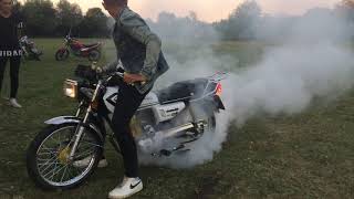 Falcon Super 100 Lastik Yakma