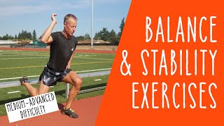 Single Leg Balance and Stability Drills | Medium-Advanced Difficulty